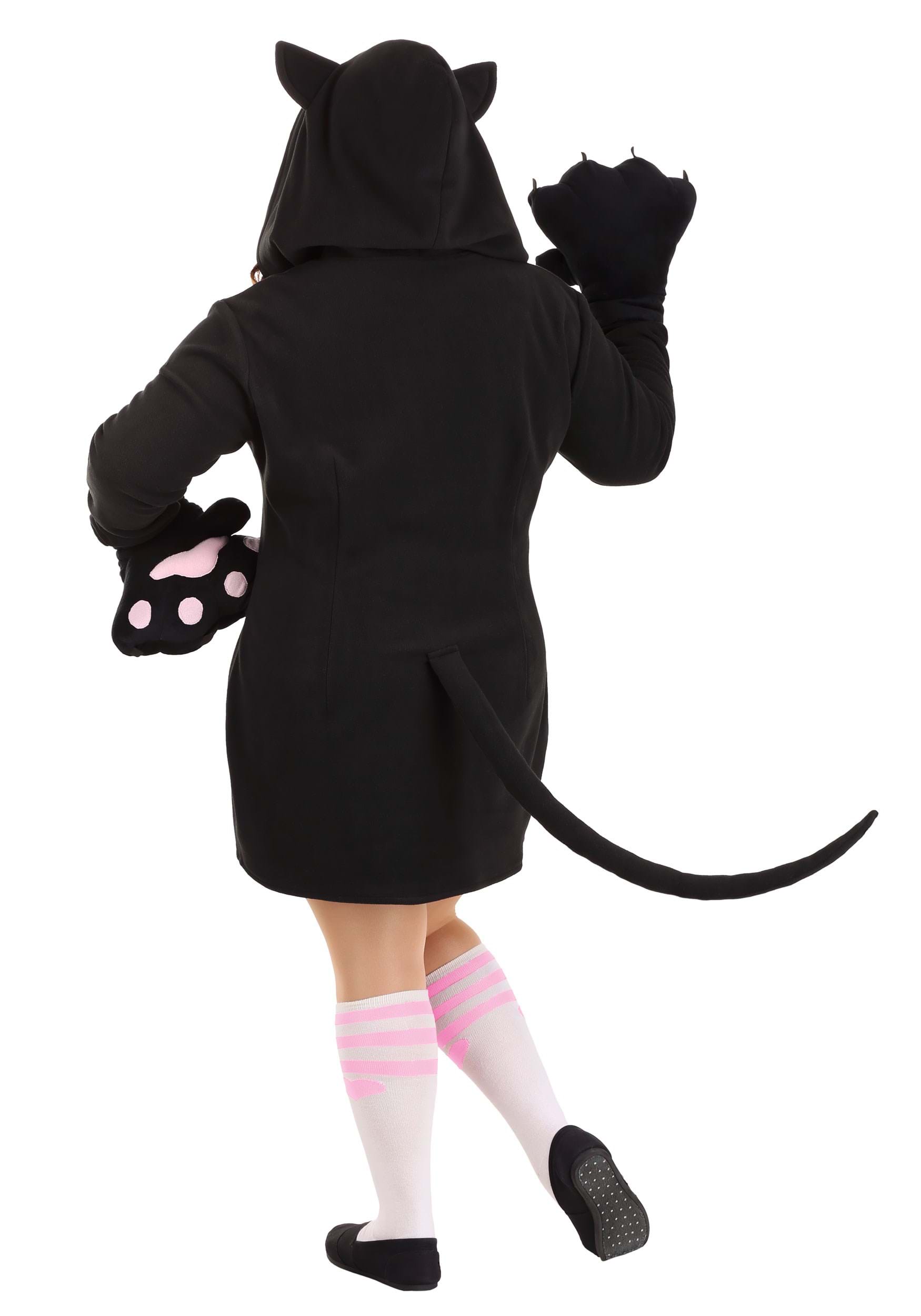 Plus Size Midnight Kitty Fancy Dress Costume For Women