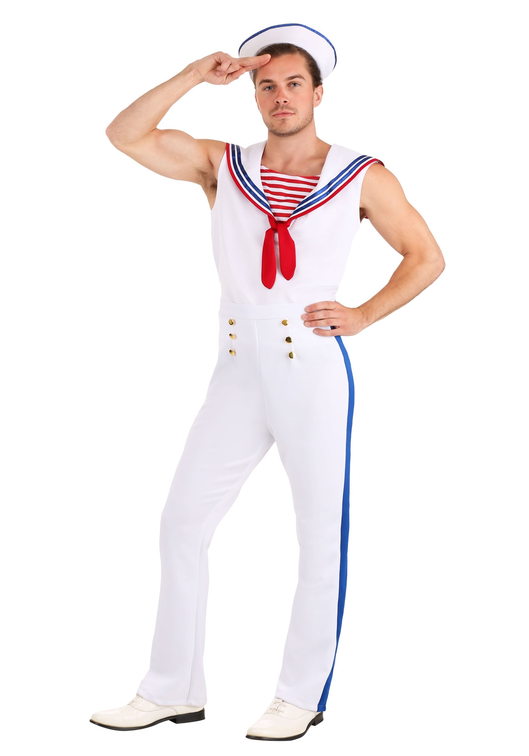 Men's Sailor Captain Costume Hat
