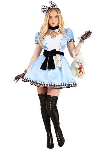 Women's Alluring Alice Costume Main