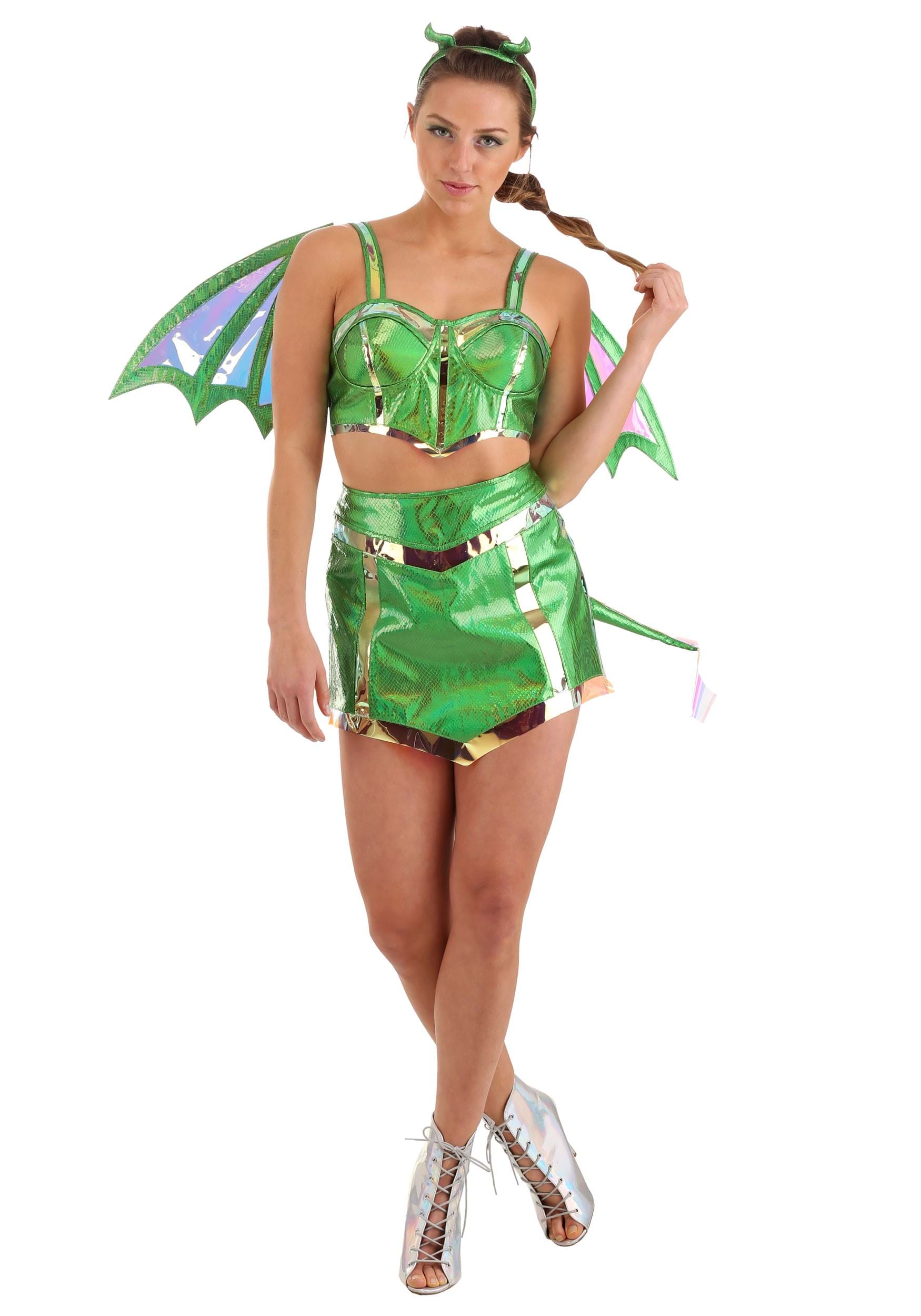 Dreamscape Dragon Fancy Dress Costume For Women