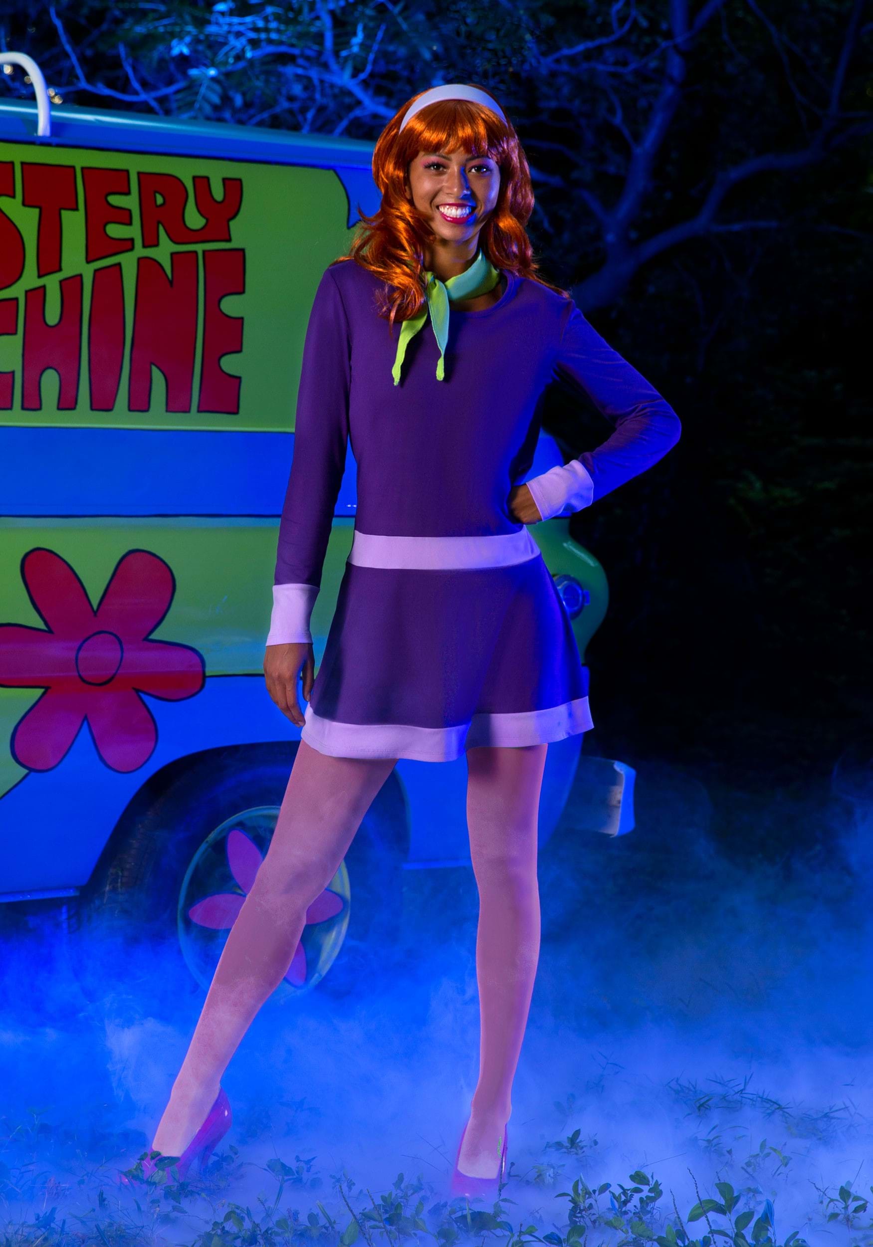 Plus Size Scooby Doo Women's Daphne Fancy Dress Costume
