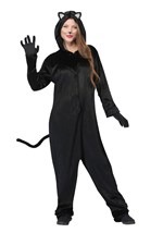 Plus Size Women's Black Cat Costume