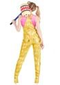 Women's Harley Quinn Gold Overalls Costume Alt 1 Upd