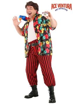 Plus Size Ace Ventura Costume with Wig