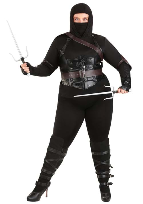 Womens Plus Size Ninja Assassin