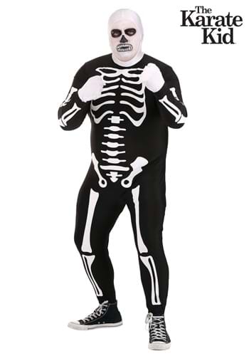 Plus Size Authentic Karate Kid Skeleton Suit