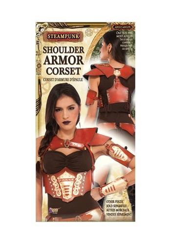 Steampunk Women's Shoulder Harness w/attached Corset