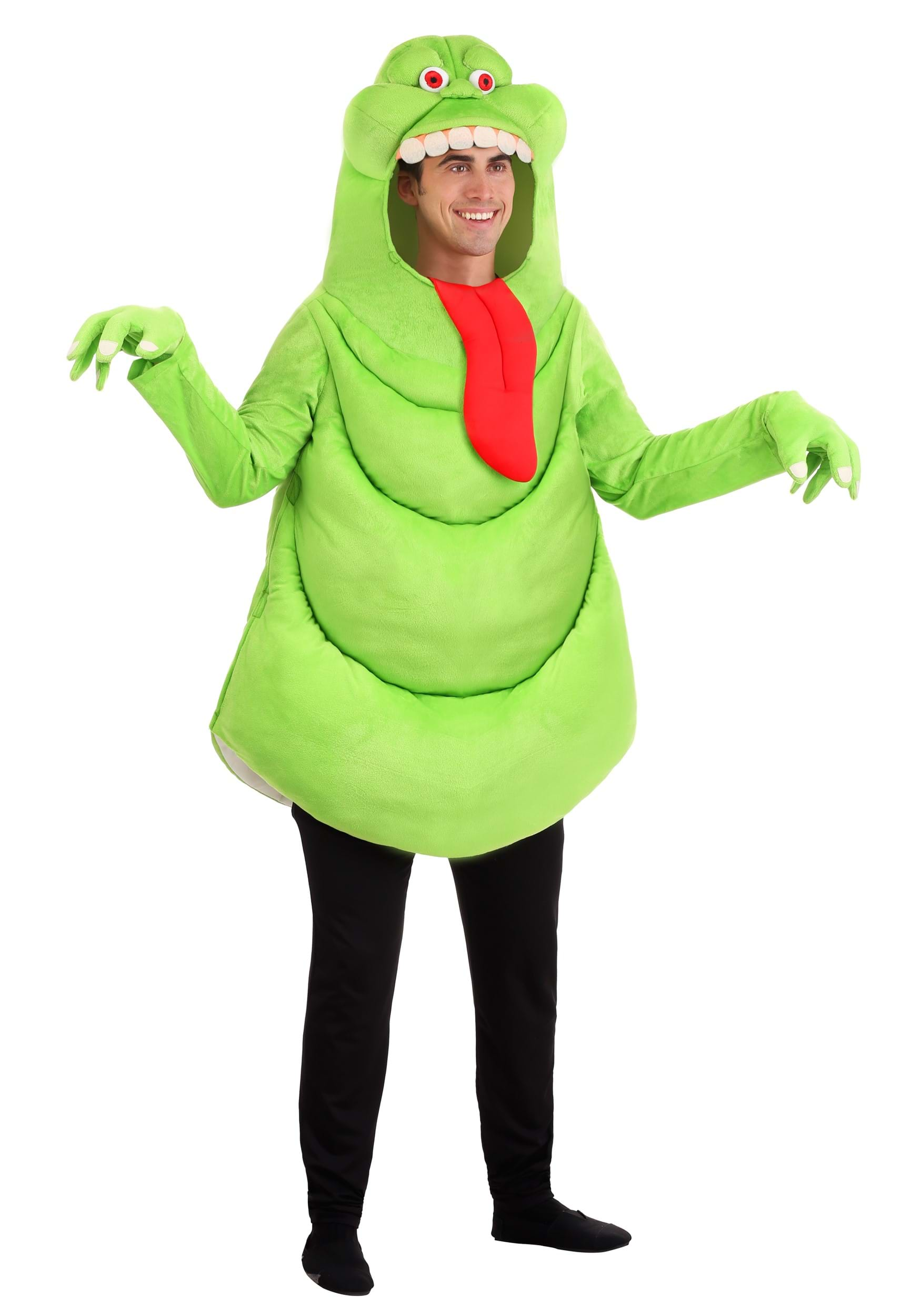 Plus Size Ghostbusters Adult Slimer Fancy Dress Costume , Ghostbusters Fancy Dress Costumes