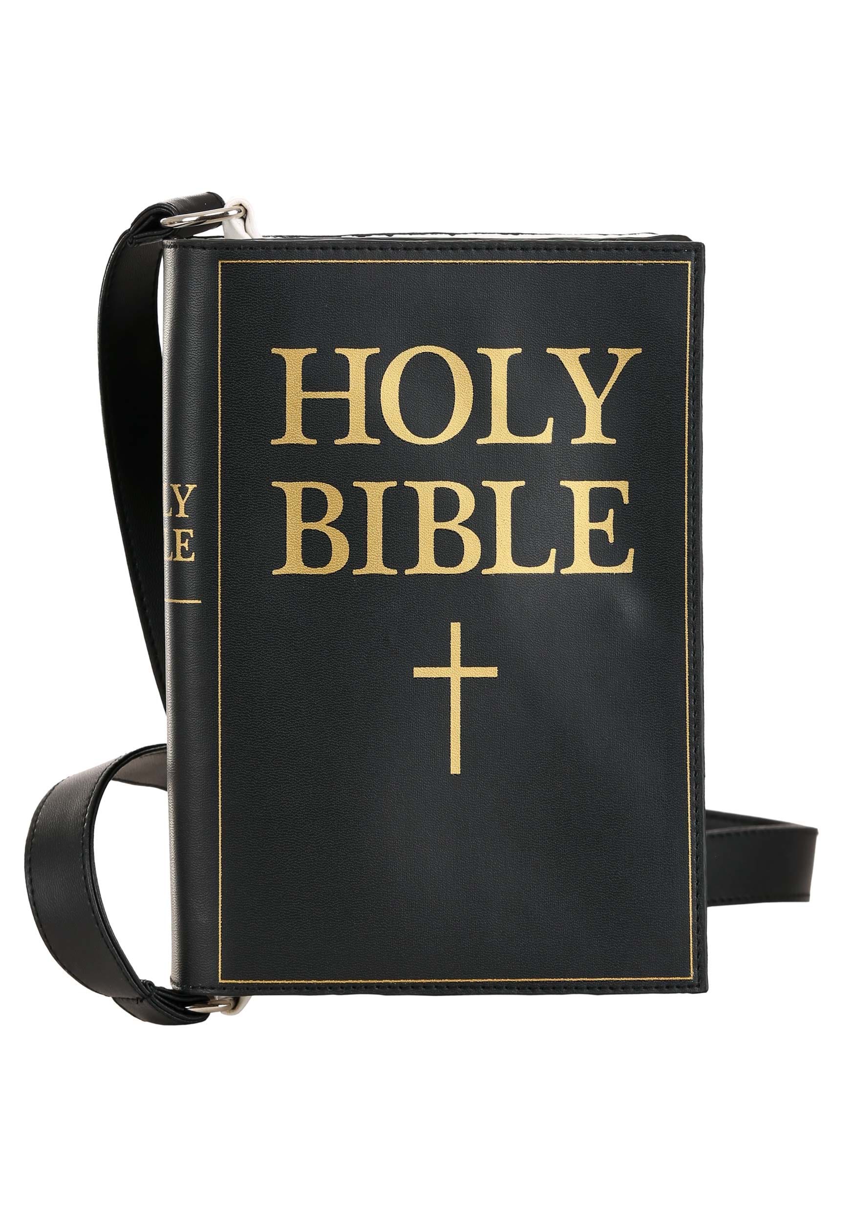 Purse Style Bible Cover | Solid Black Bible Bag – Modesty n Mind