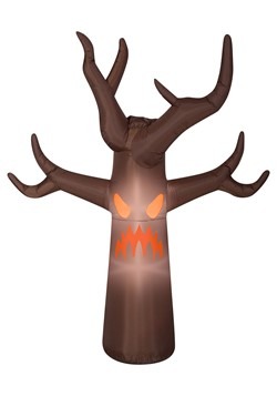 Airblown-Fog Effect-Haunted Brown Tree Decoration