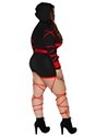 Women's Plus Size Dragon Ninja Costume Alt 1