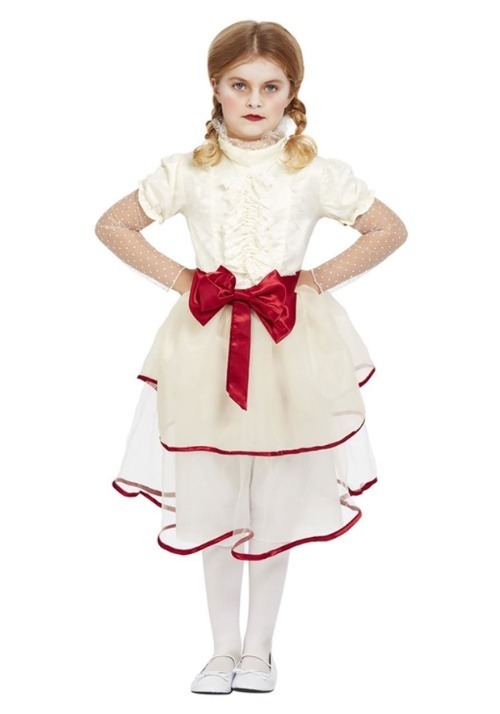 Girl's Creepy Doll Costume