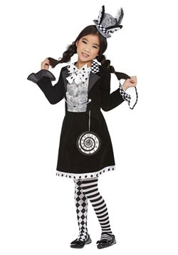 Girl's Dark Mad Hatter Costume