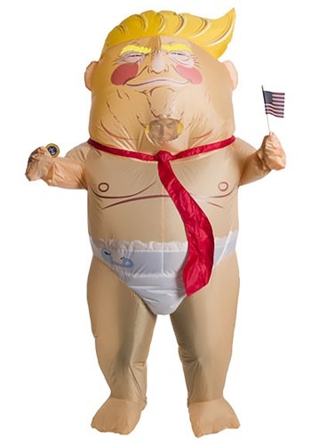 Adult Inflatable Overinflated Ego Politician Costu