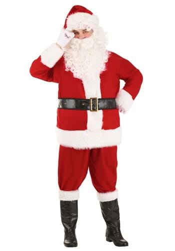 Adult Holiday Santa Claus Costume