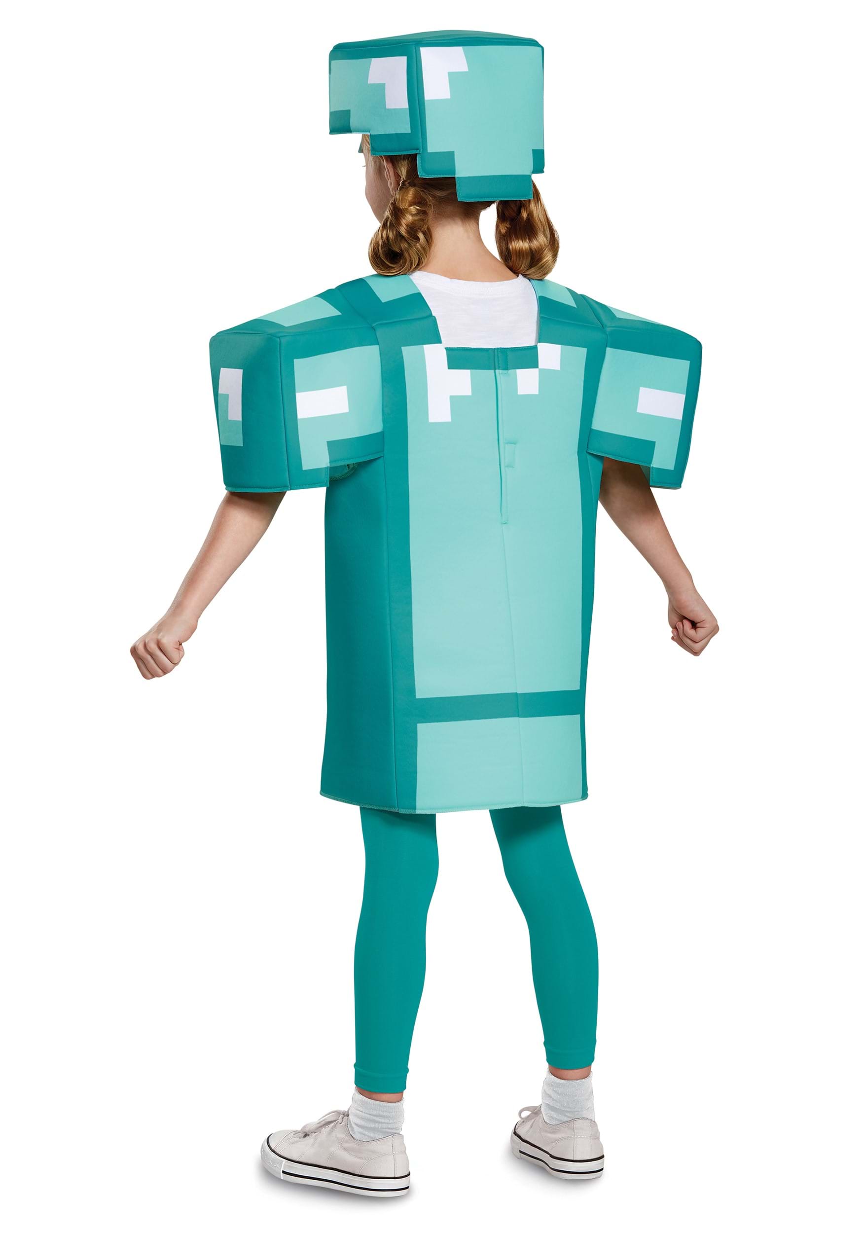 Kid's Minecraft Classic Armor Fancy Dress Costume