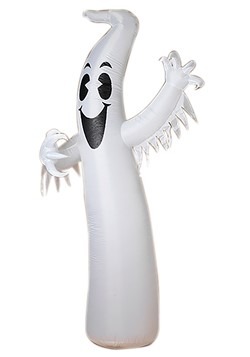 96"H Electric Inflatable White Ghost w/ Colorful Light