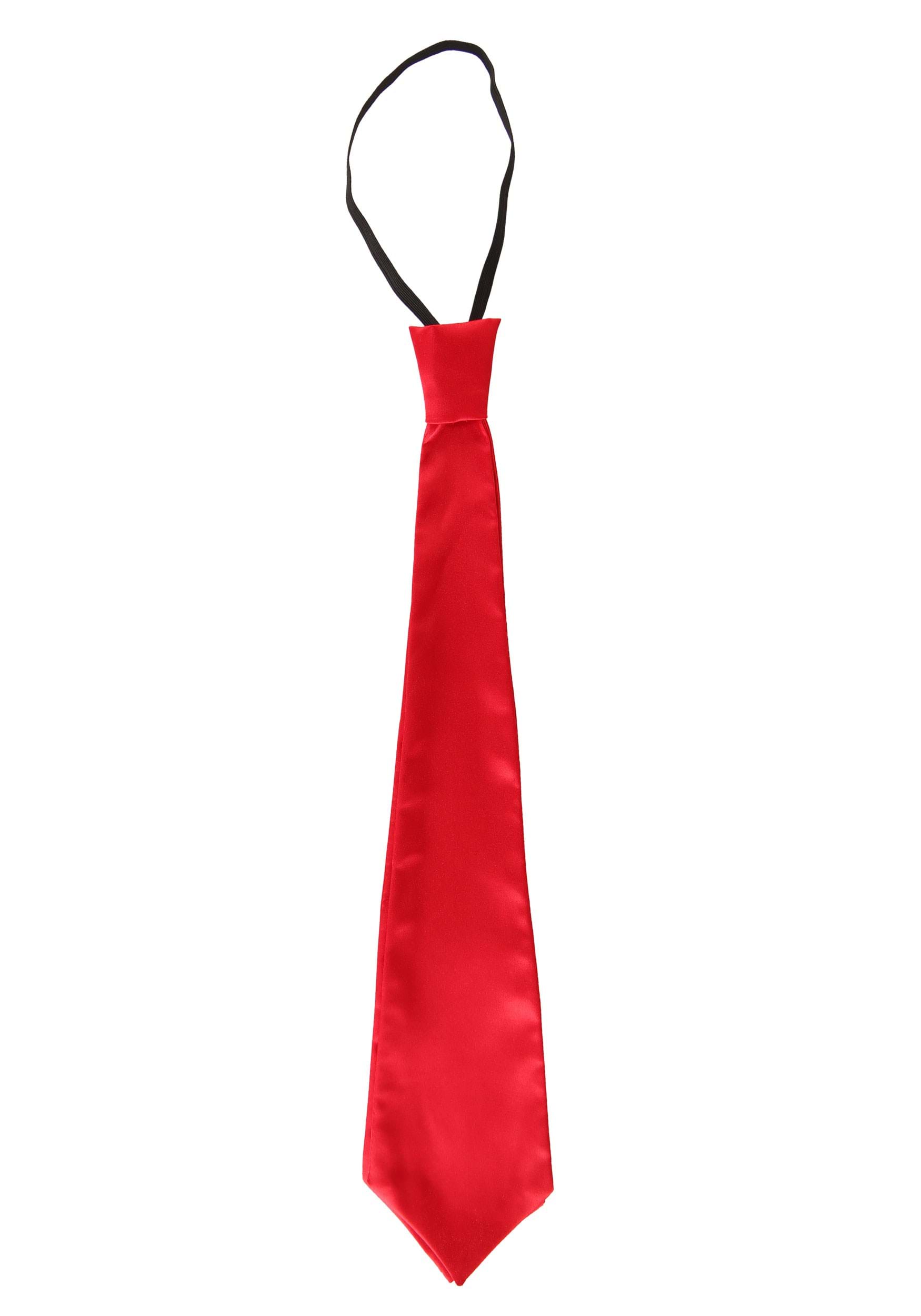 Gangster Red Tie