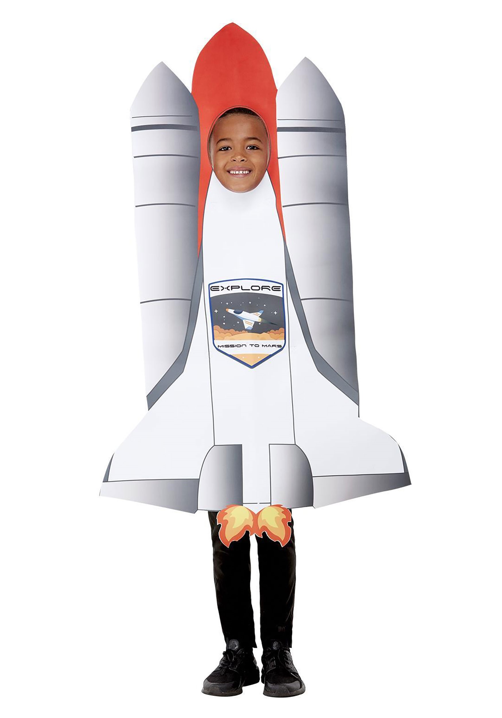 Blast Off Rocket Shuttle Fancy Dress Costume For Kids , Astronaut Fancy Dress Costumes