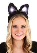 Light-Up Black Cat LumenEars Headband