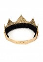 Gold Ladies Pointed Crown Adjustable 3" Alt 3