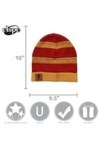 Gryffindor Heathered Knit Beanie Alt 5