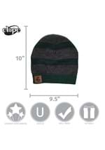 Slytherin Heathered Knit Beanie Alt 5