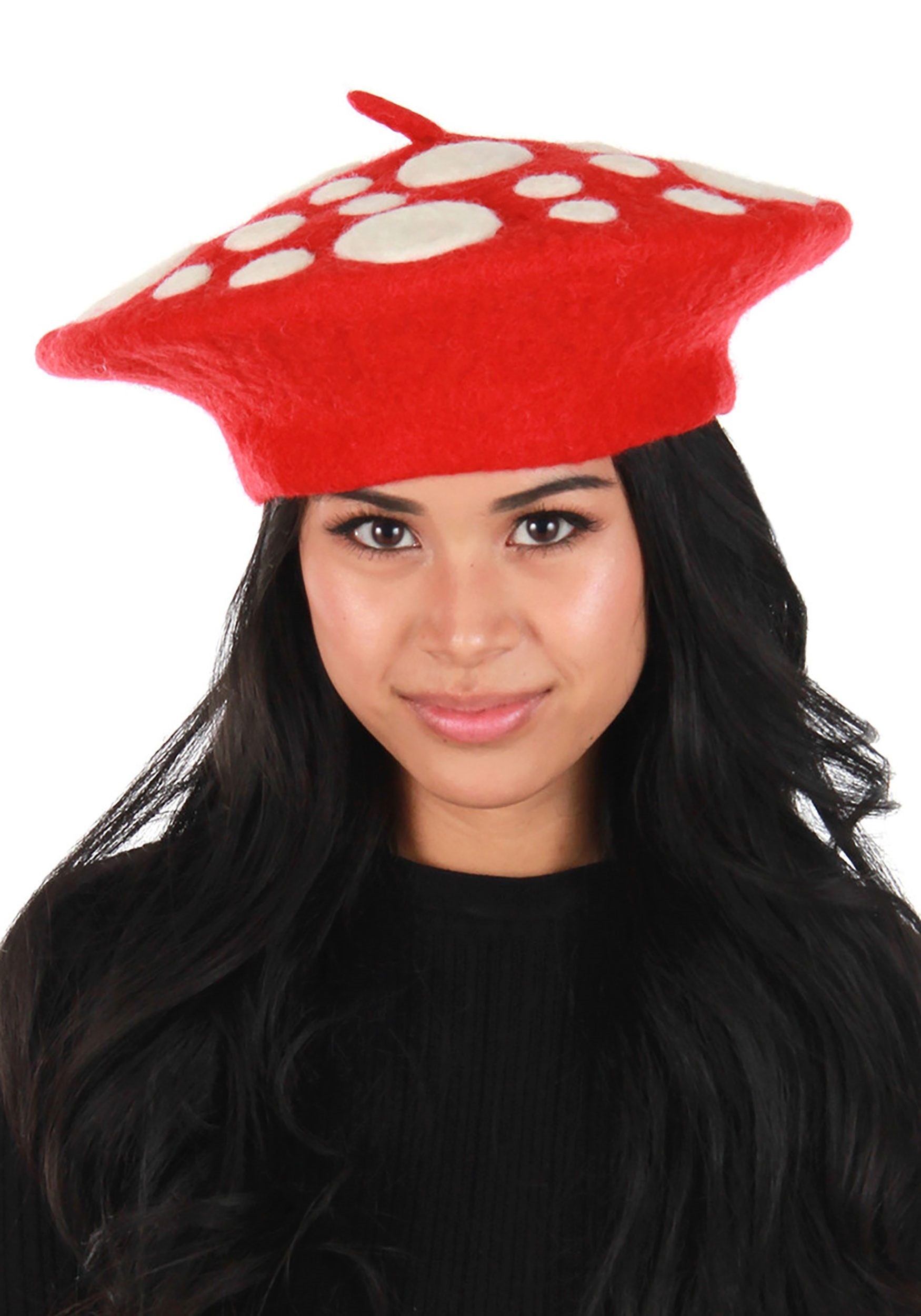 Mushroom Heartfelted Hat Fancy Dress Costume
