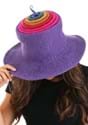 Rainbow Borealis Heartfelted Witch Hat