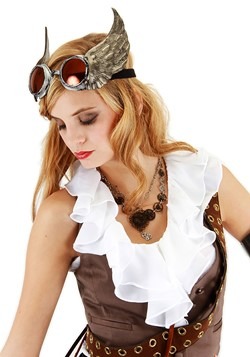 Winged Goggles Silver