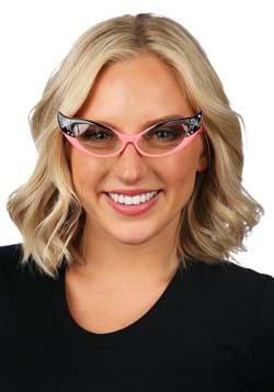 Vintage Cat Eyes Glasses Pink/Clear Update