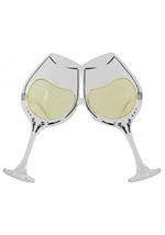 Wine Glasses Clear/Yellow Alt 2