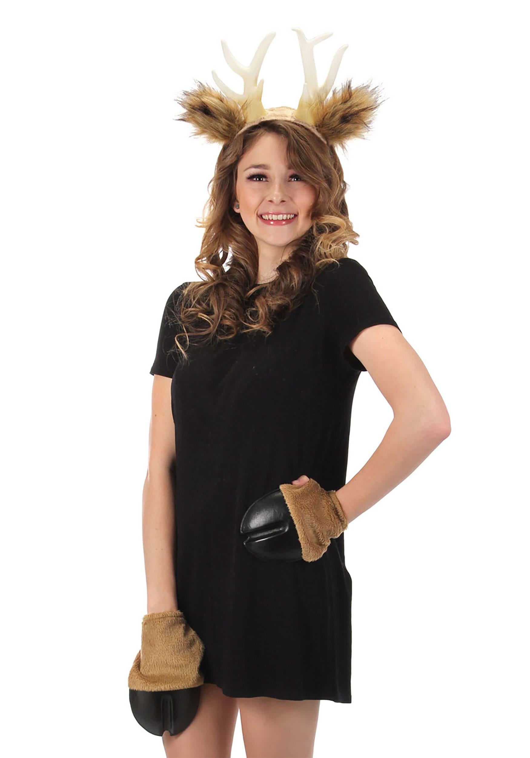 Brown Deer Fancy Dress Costume Front Hooves
