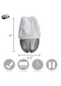 Unicorn Costume Front Hooves Silver Alt 4