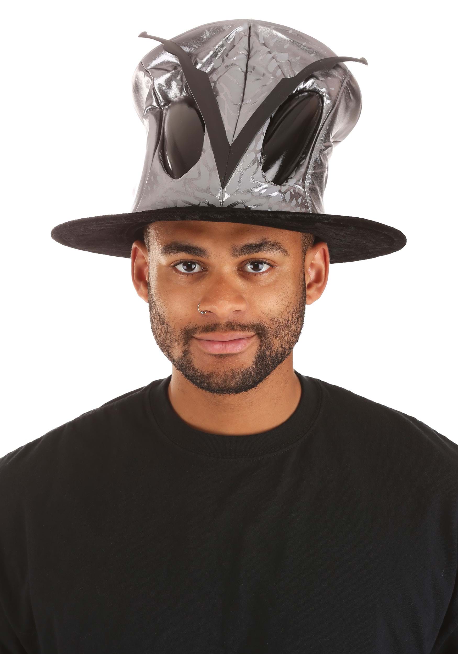 Adult Silver Ovo Top Hat