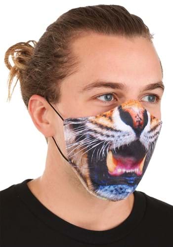 Adult Tiger Sublimated Face Mask