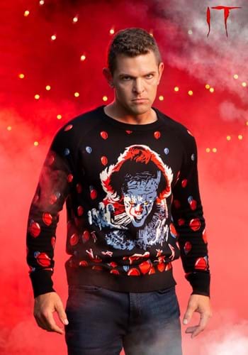 IT (2019) Pennywise Halloween Sweater for Adults