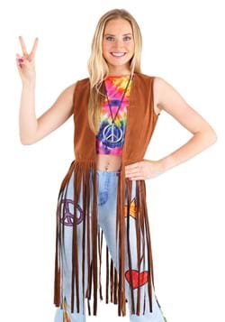Womens Hippie Costume Vest