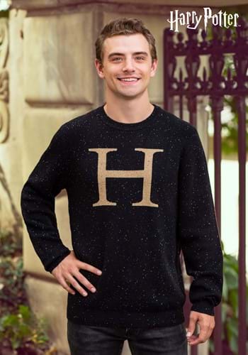 Adult Harry Potter "H" Christmas Sweater Alt 6
