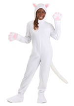 Adult White Cat Costume Alt 4