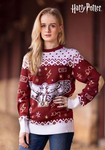 Harry Potter Hedwig Ugly Sweater Alt 1