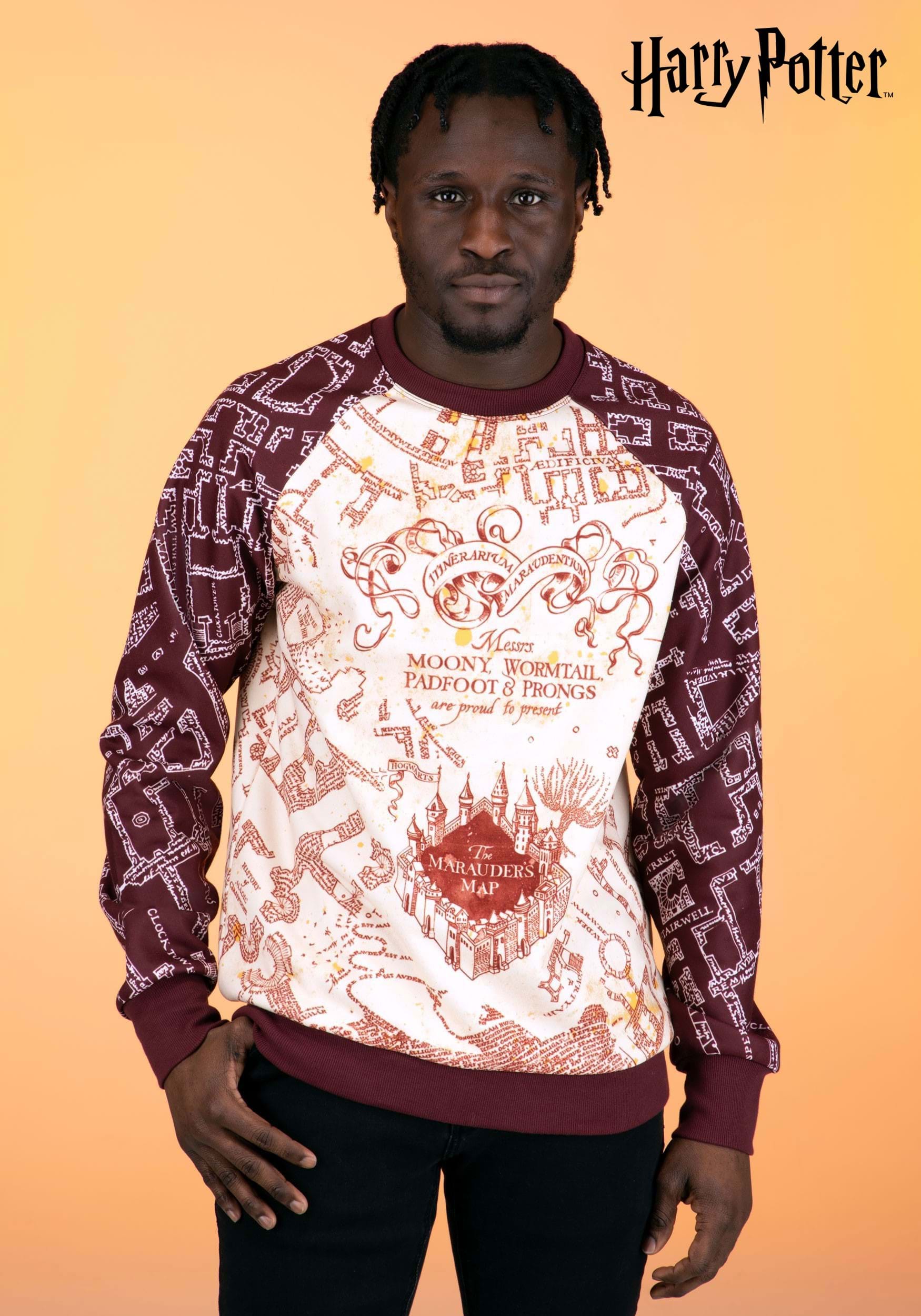 marauders map sweater