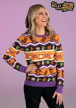 Willy Wonka Adult Ugly Sweater-2 upd