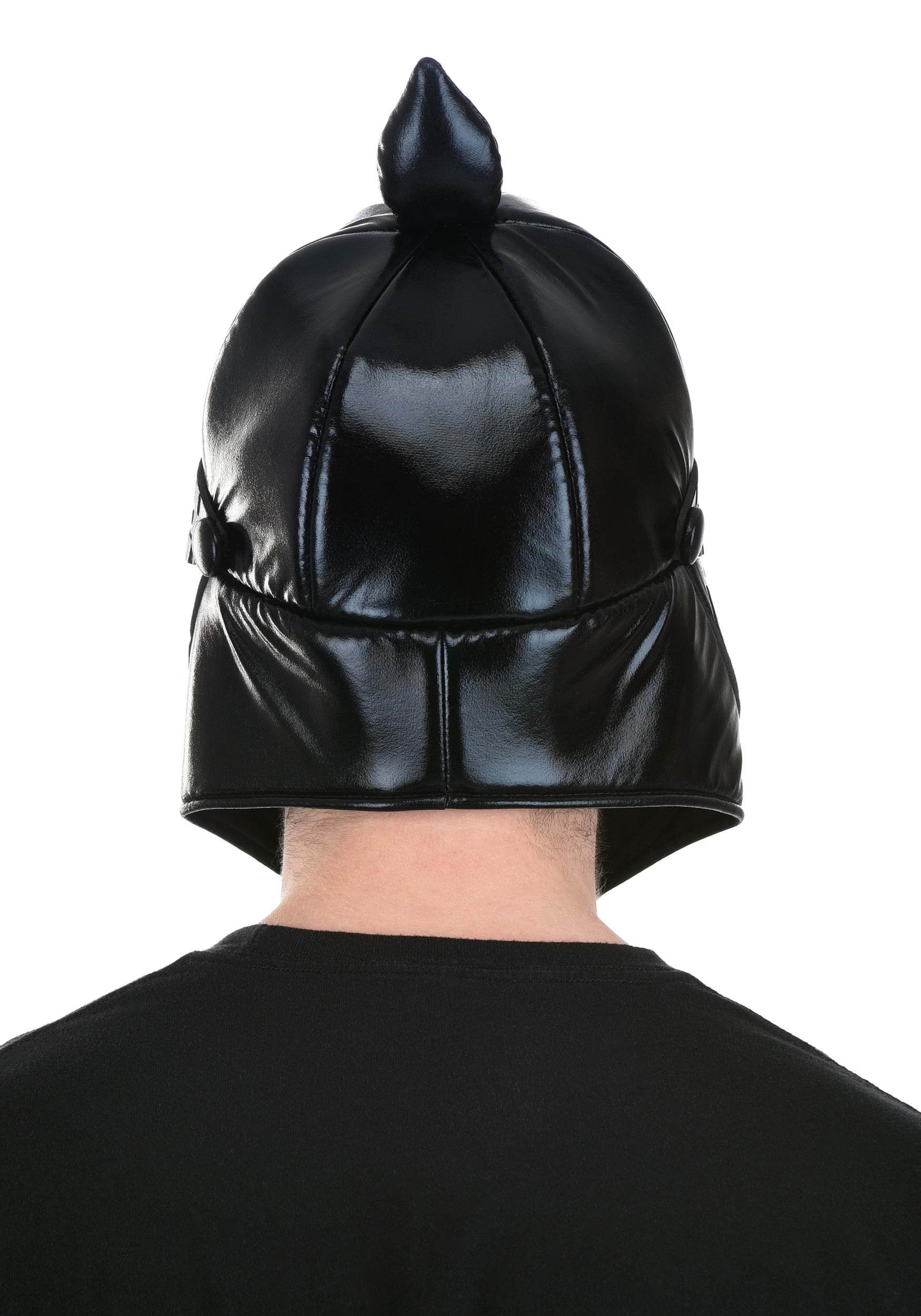 Foam Black Knight Fancy Dress Costume Helmet , Medieval Accessories