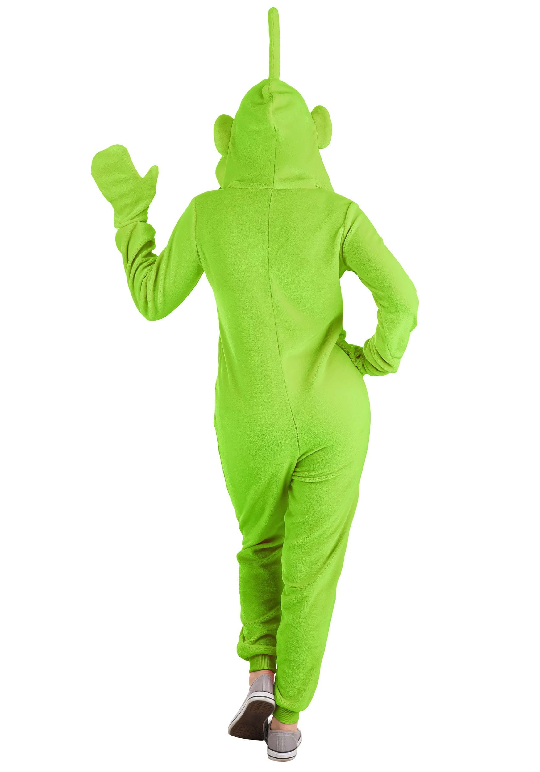 Teletubbies Dipsy Adult Jumpsuit Costume