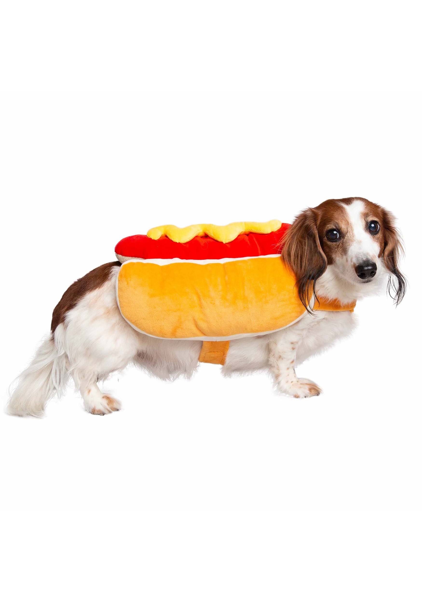 Pet Hot Dog Fancy Dress Costume