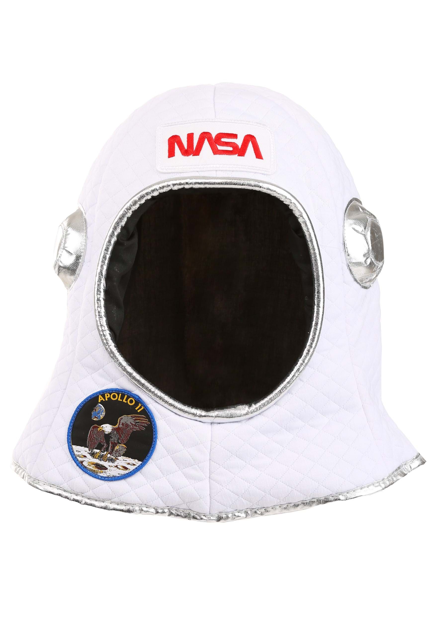 Astronaut Space Fancy Dress Costume Plush Helmet