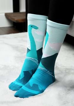 Loch Ness Monster Adult Socks