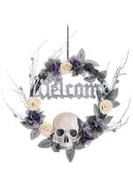 16in Welcome Skull Wreath Alt 3