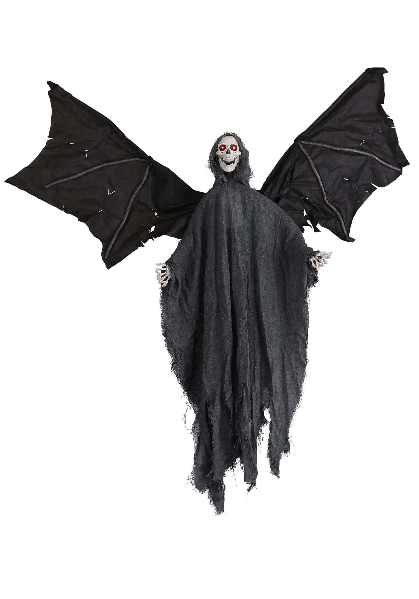 UPC 889851198308 product image for 3.8FT Animated Flying Grim Reaper Prop | Skeleton Decorations | upcitemdb.com